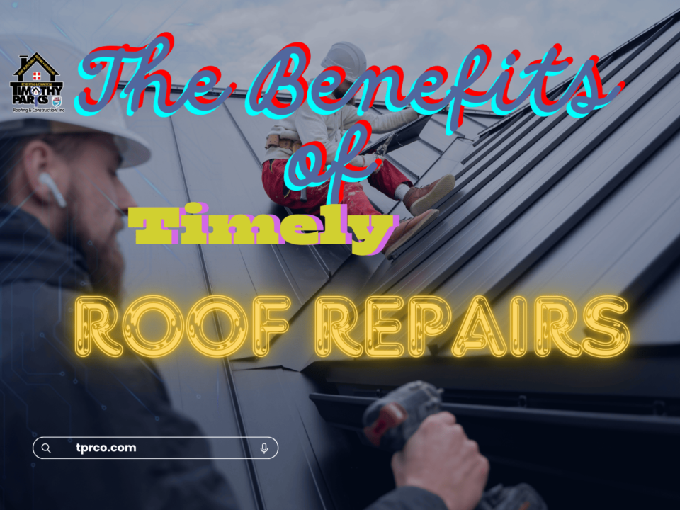 Advantages of timely roof repairs for home protection