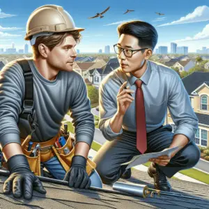 Handyman fixing shingles compared to roofing contractor in Orlando