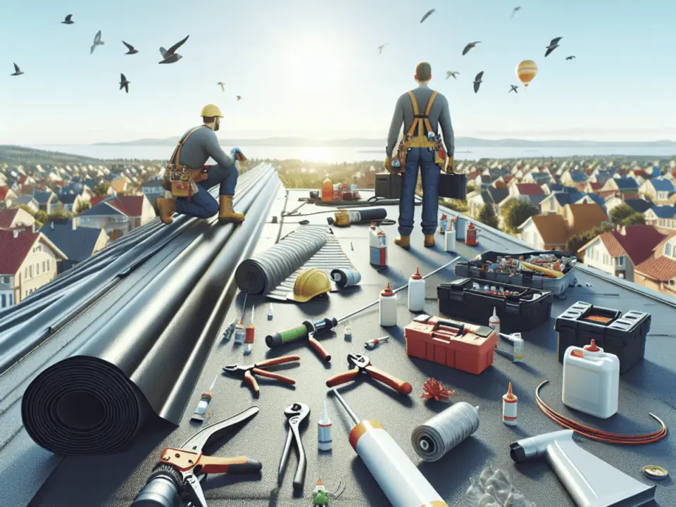 Master flat roof repair with our easy to follow steps