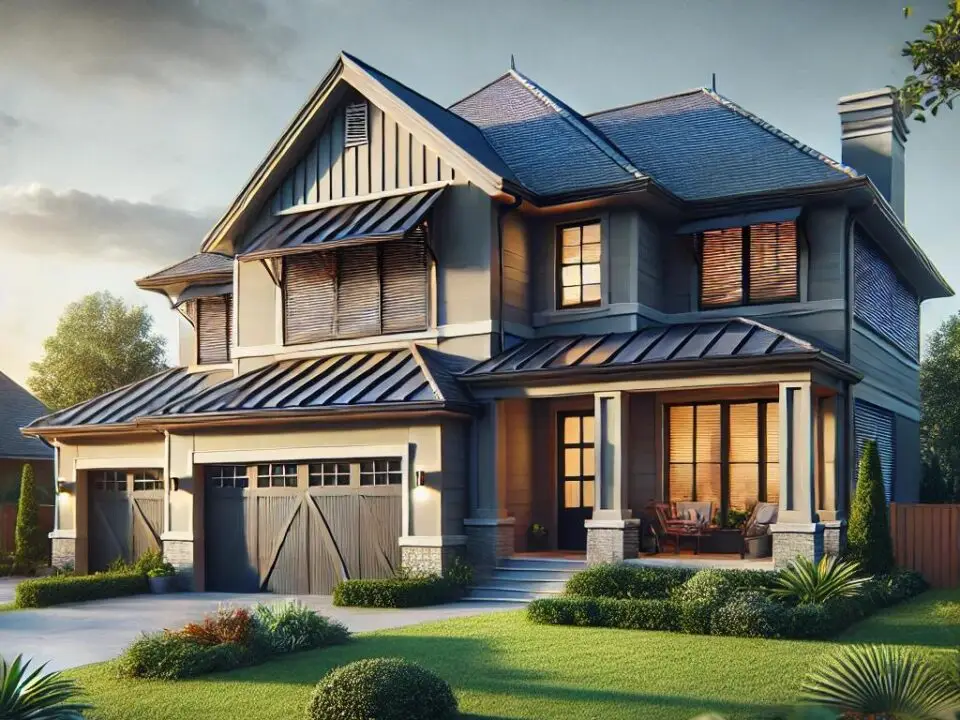 Storm resistant home showcasing wind mitigation improvements