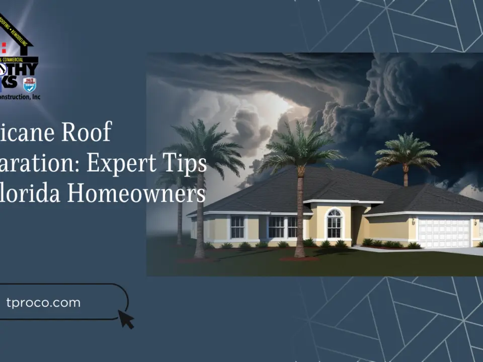A Florida homes roof with reinforced shingles designed to withstand hurricane force winds