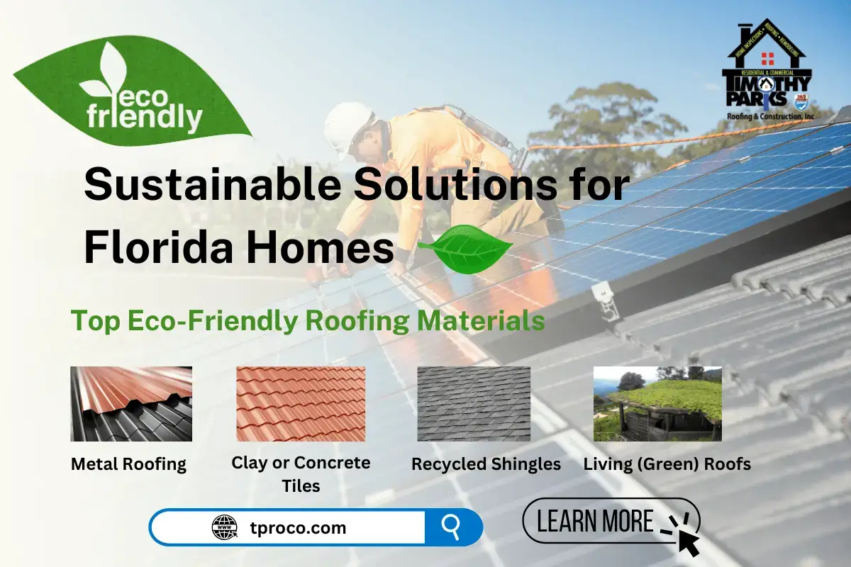 A Florida residence featuring a green roof with vegetation, aiding in insulation and sustainability
