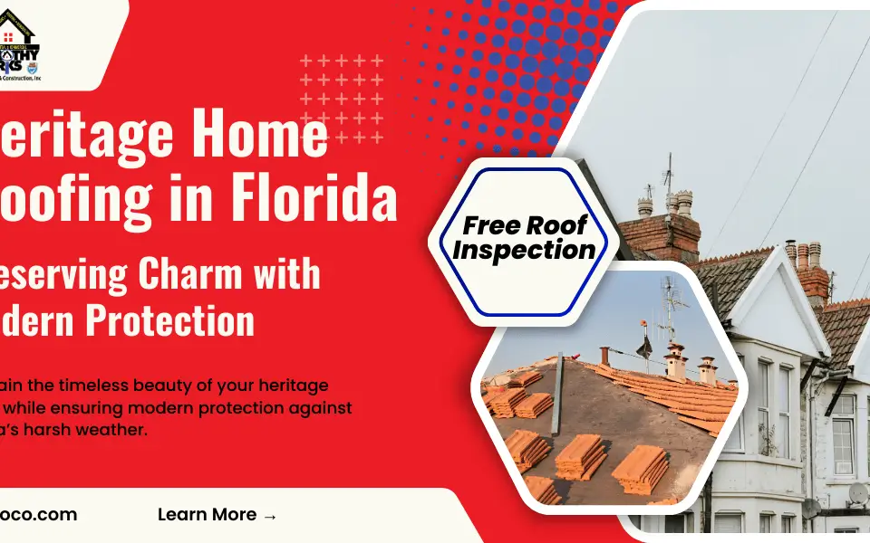 A beautifully preserved Florida heritage home featuring a historically accurate yet modernized roof.