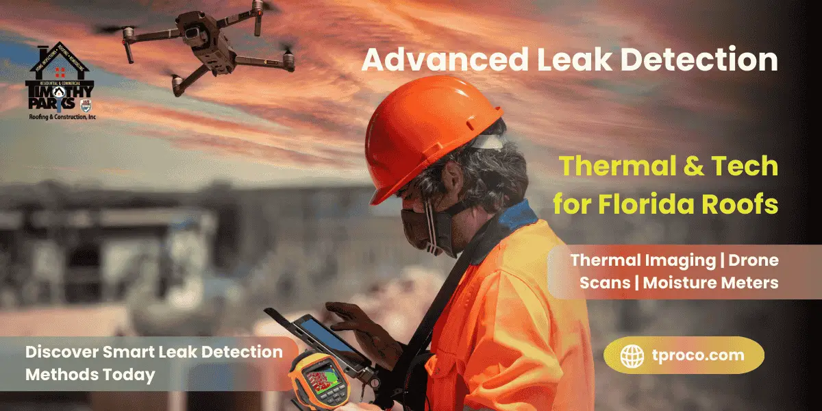 A Florida asphalt roof suspected of harboring hidden leaks, showing no obvious external damage - Timothy Parks Roofing & Construction Inc A Florida asphalt roof suspected of harboring hidden leaks, showing no obvious external damage.